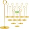 12 Pack, 8 Inches, Gold Place Card Holders, Picture Holders for Tables, Table Card Holders for Wedding Table Numbers, Table Number Stands, Table Sign Holders